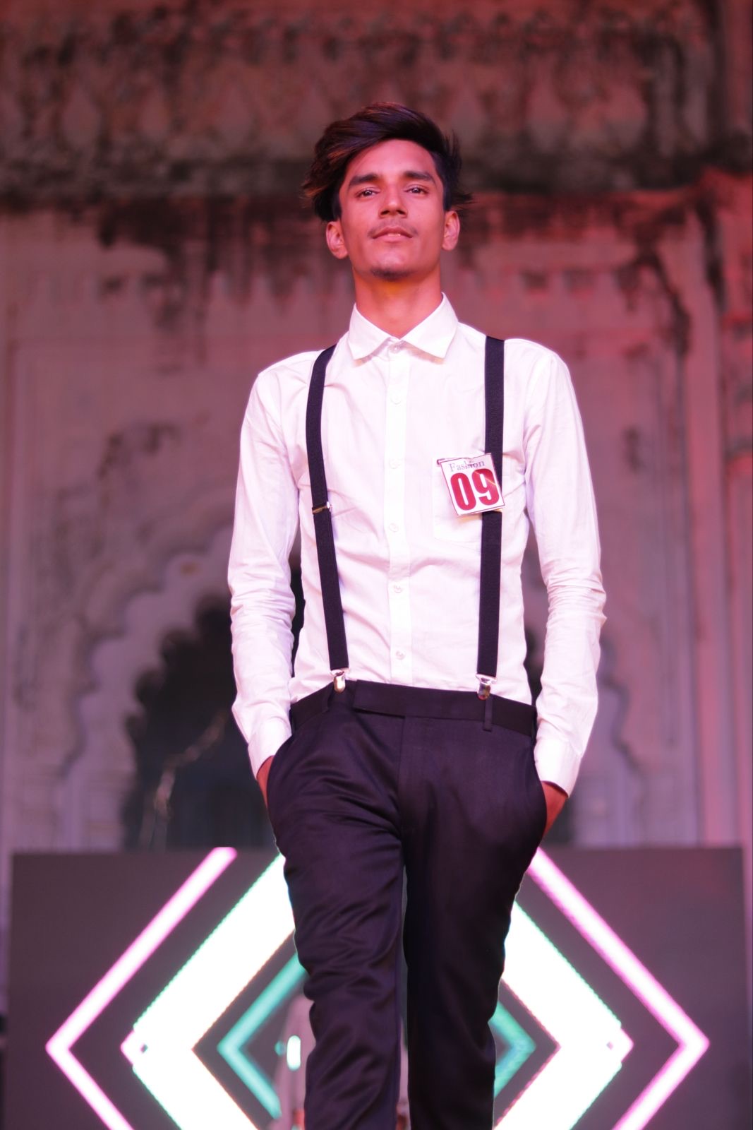 Designer ethnic wear modeling showcase